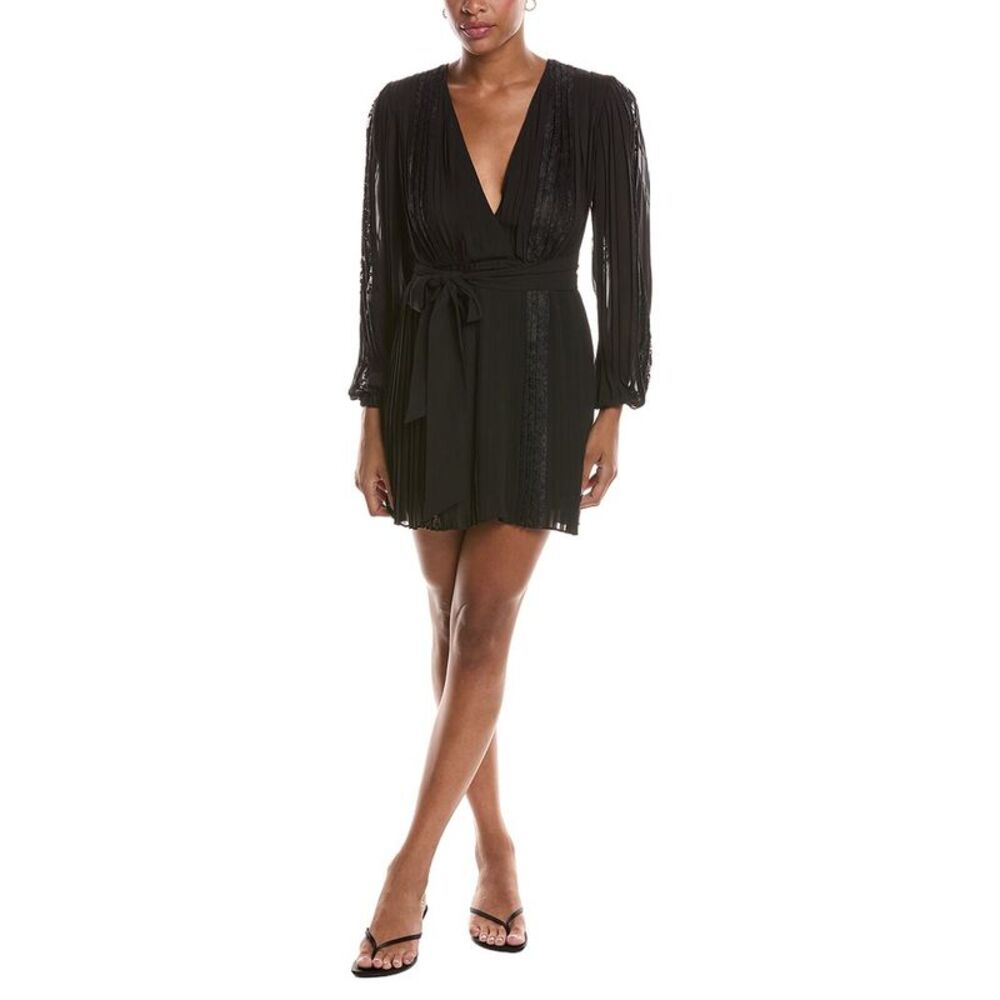 The Kooples Womens  Accordion Pleated Mini Dress